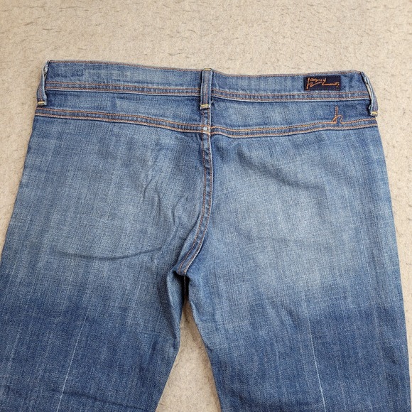 Citizens of Humanity Flare Jeans Womens 29 Blue Medium Wash Made in USA 32x33 - Picture 8 of 13